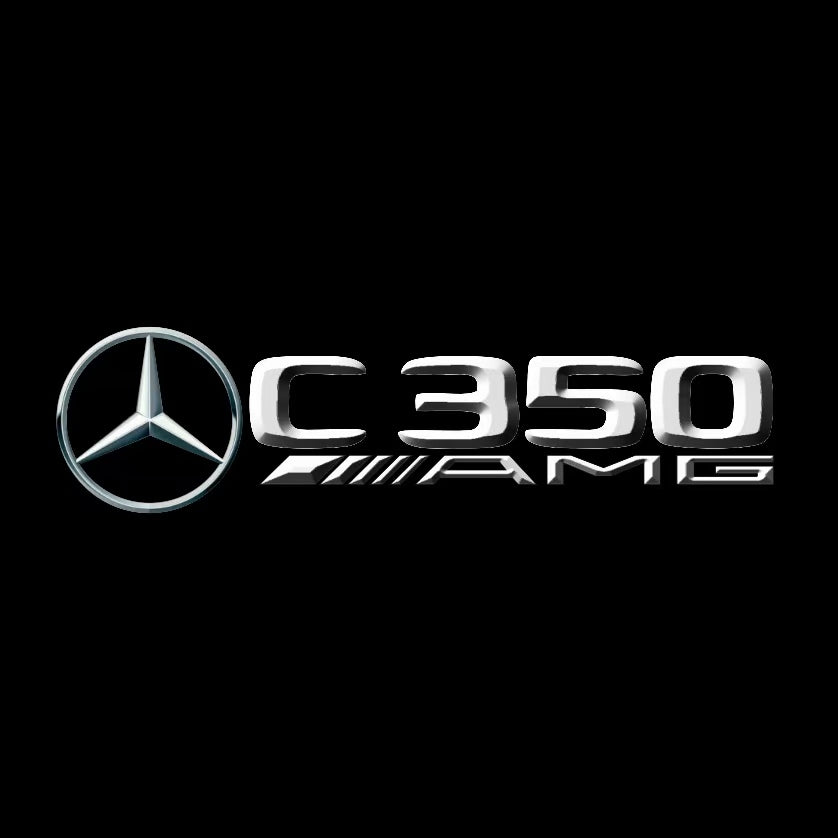 MERCEDES BENZ LOGO PROJECTOT LIGHTS Nr.03 (Menge 1 = 1 Sätze/2 Türleuchten)