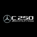 LUCI PROIETTORI LOGO MERCEDES BENZ Nr.03 (quantità 1 = 1 set / 2 luci porta)