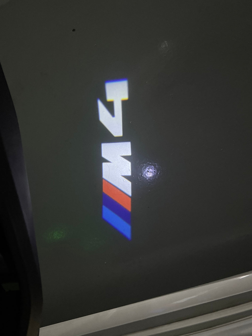 BMW M3 LOGO PROJECTOT LIGHTS Nr.24 (quantità 1 = 1 set/2 luci porta)