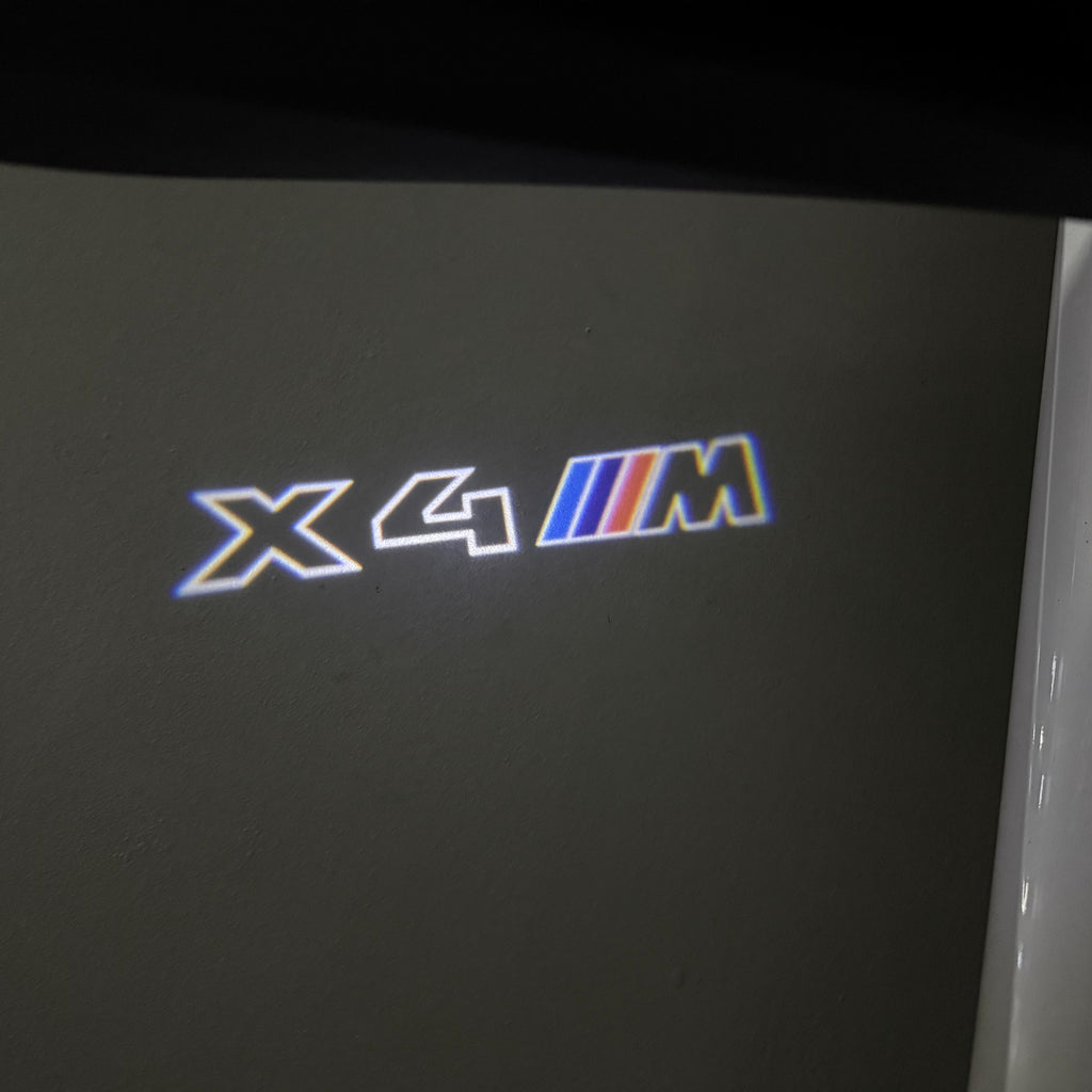 BMW  X4M LOGO PROJECTOT LIGHTS (quantity 1 = 1 sets/2 door lights) Nr.6024q0t041