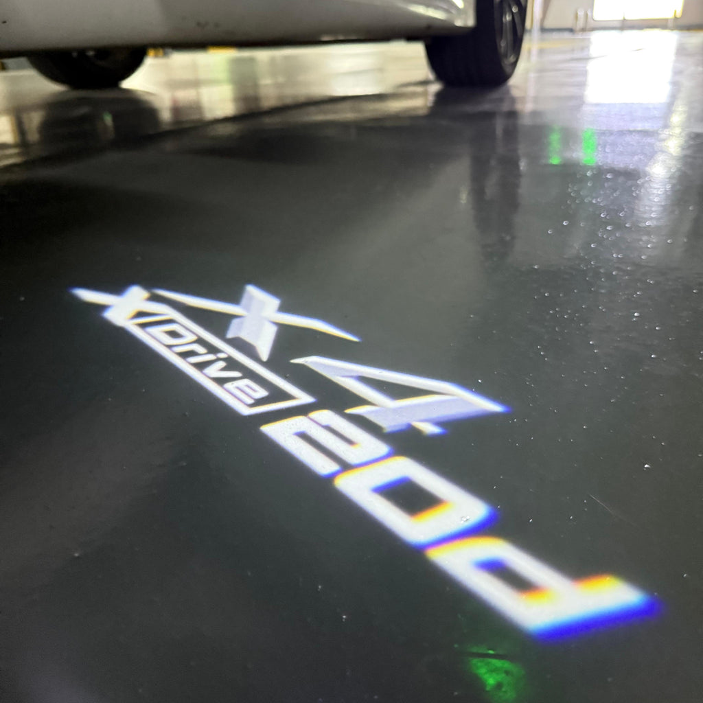 ÉCLAIRAGE DE PROJECTEUR BMW M3 LOGO Nr.24 (quantité 1 = 1 jeux / 2 feux de porte)