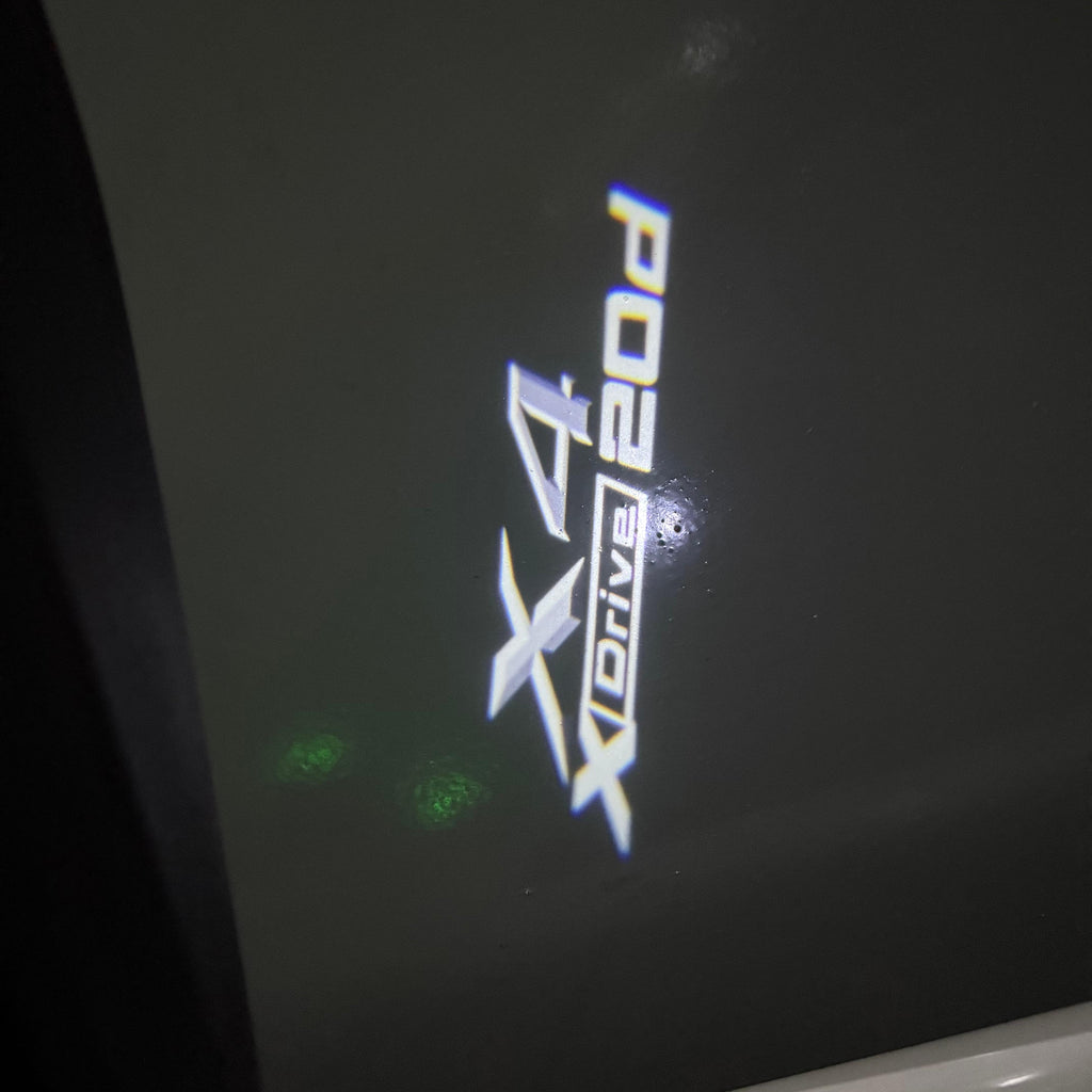 ÉCLAIRAGE DE PROJECTEUR BMW M3 LOGO Nr.24 (quantité 1 = 1 jeux / 2 feux de porte)