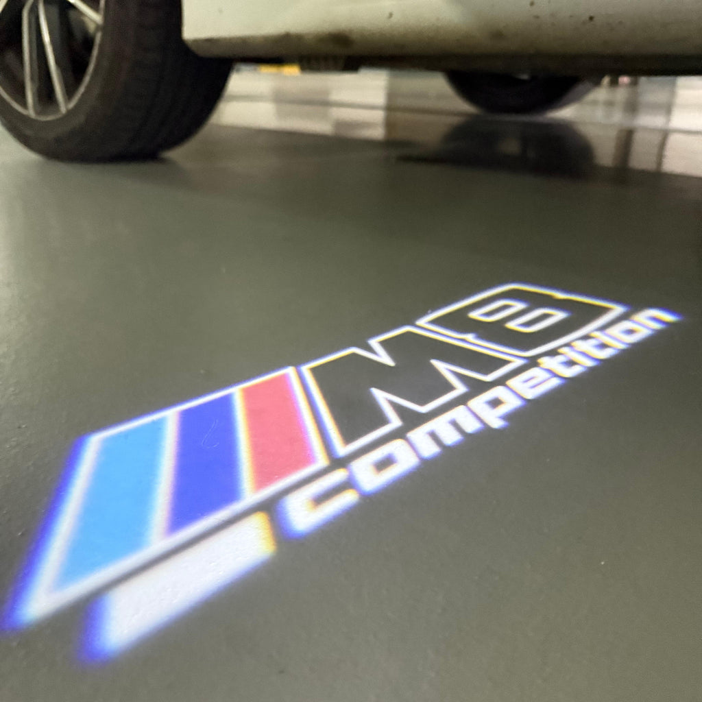 BMW M3 LOGO PROJECTOT LIGHTS Nr.24 (quantità 1 = 1 set/2 luci porta)