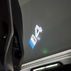 BMW M3 LOGO PROJECTOR LIGHTS Nr.24 (الكمية 1 = 1 مجموعة / 2 أضواء باب)