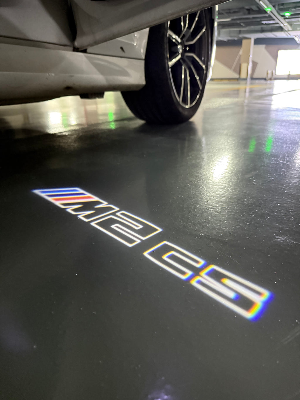 BMW M3 LOGO PROJECTOT LIGHTS Nr.24 (quantità 1 = 1 set/2 luci porta)