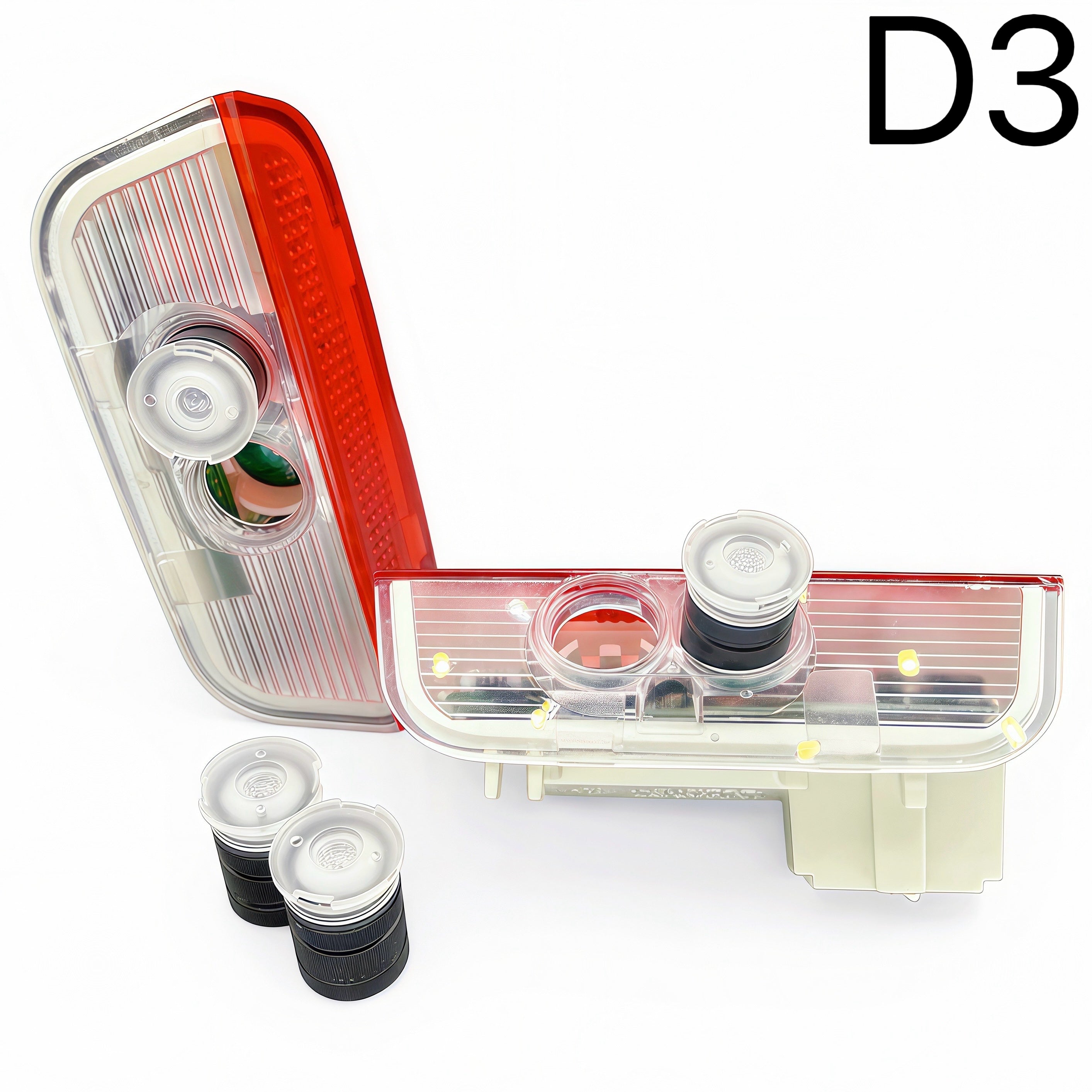 سكودا LOGO PROJECTOR LIGHTS Nr.81 (الكمية 1 = 2 شعار فيلم / 2 باب)