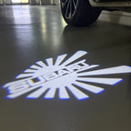 SUBARU ORIGINAL LOGO PROJECROTR LIGHTS (quantity 1 = 1 sets/2 door lights) Nr.10