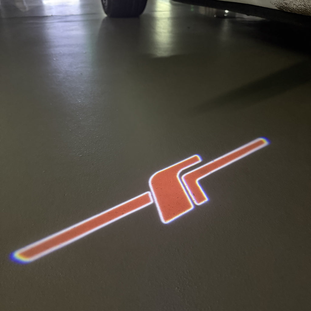 BRZ LOGO PROJECROTR LIGHTS Nr.03 (quantité 1 = 1 ensemble/2 feux de porte)