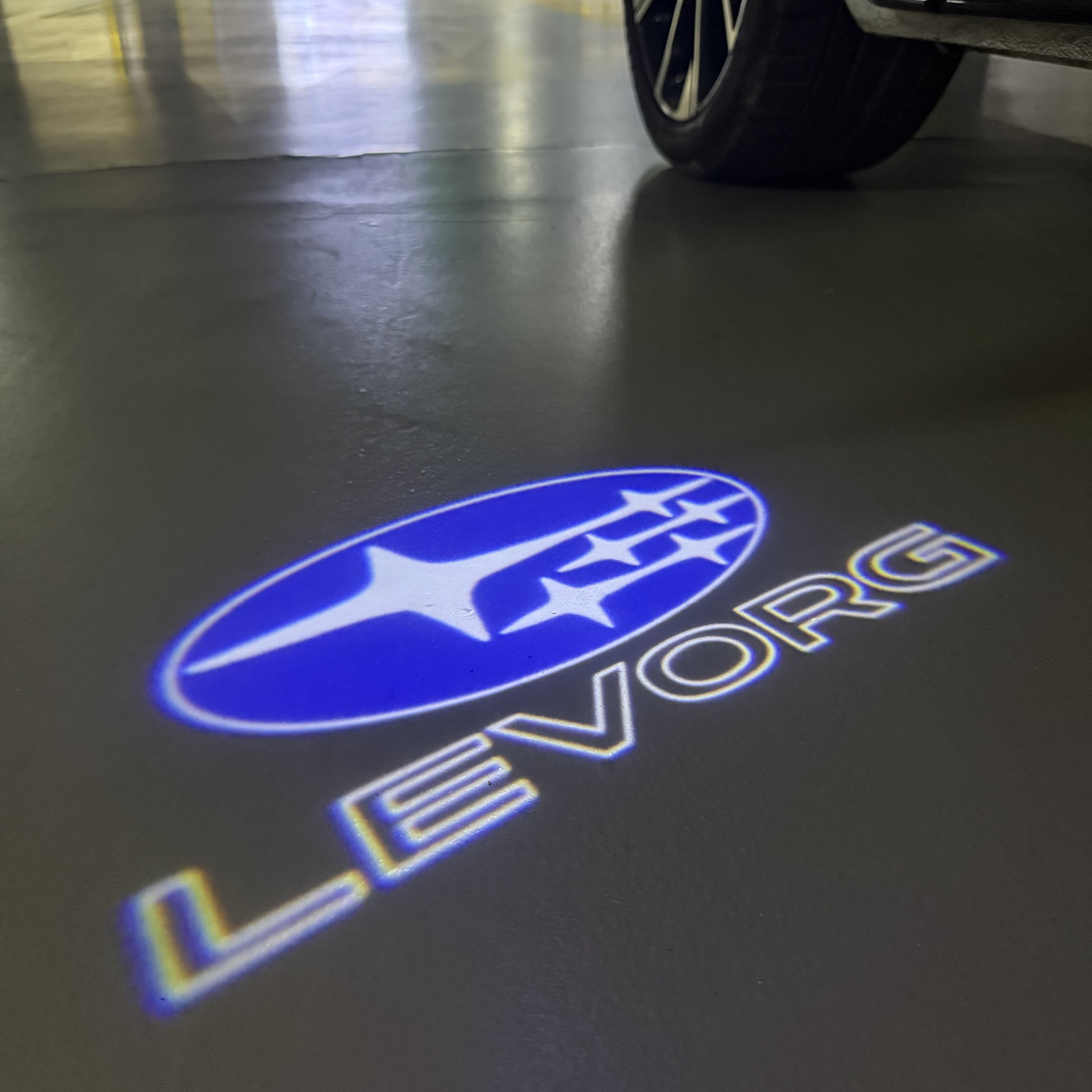 SUBARU LEVORG LOGO PROJECROTR LIGHTS (quantity 1 = 1 sets/2 door lights) Nr.03A15