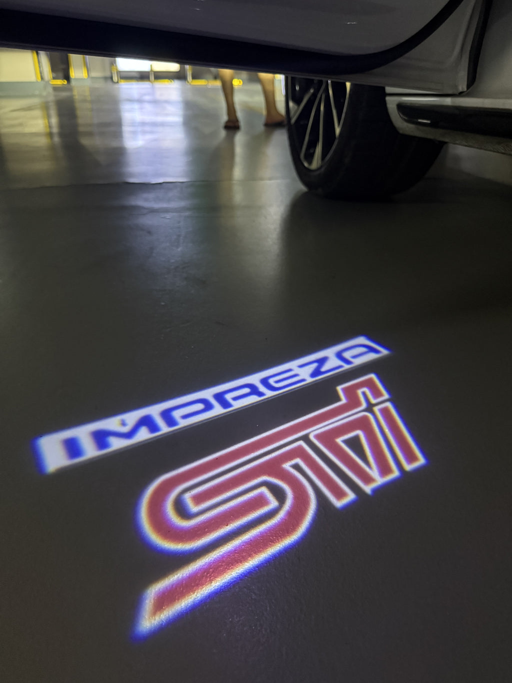 BRZ LOGO PROJECROTR LIGHTS Nr.03 (cantidad 1 = 1 juego/2 luces de puerta)