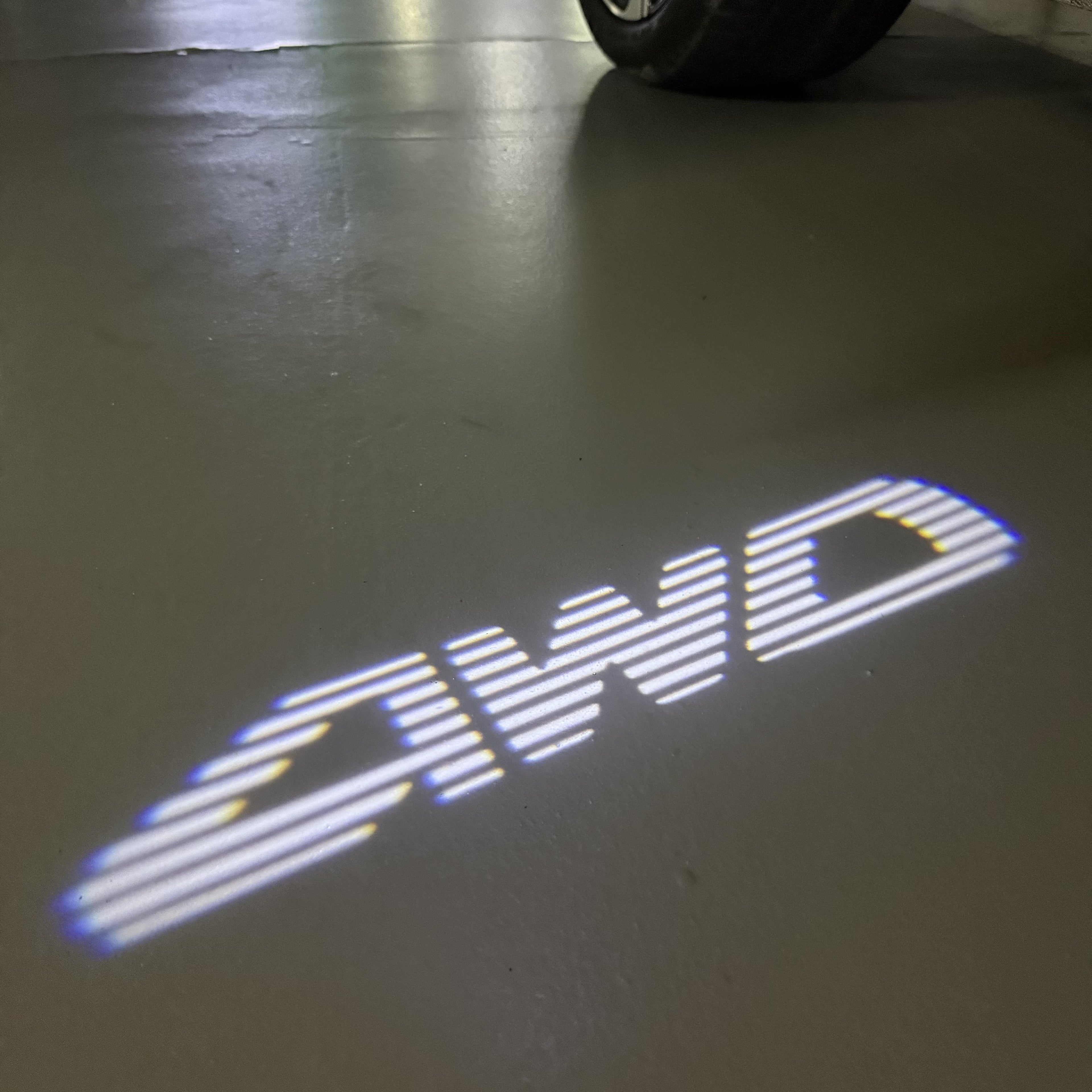 BRZ LOGO PROJECROTR LIGHTS Nr.03 (quantité 1 = 1 ensemble/2 feux de porte)