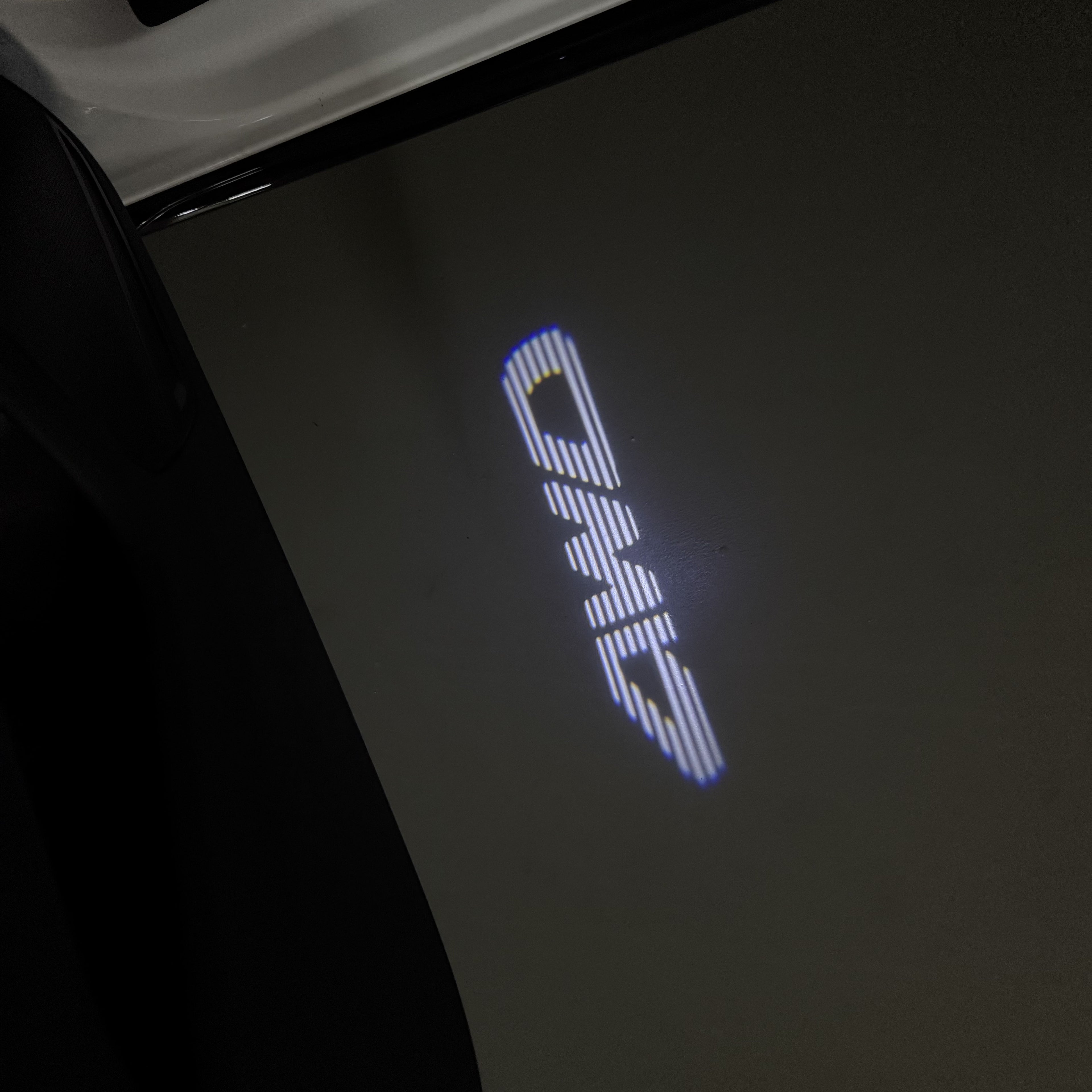 BRZ LOGO PROJECROTR LIGHTS Nr.03 (quantité 1 = 1 ensemble/2 feux de porte)