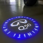 INFINTI QX56 LOGO PROJECROTR LIGHTS Nr.74 (Menge 1 = 1 Sets/2 Türleuchten)