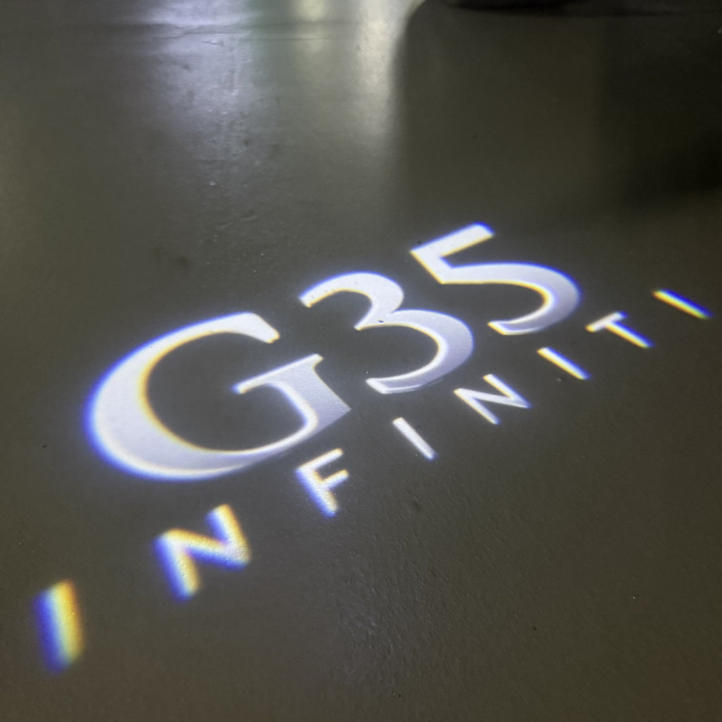 INFINTI QX56 LOGO PROJECROTR LIGHTS Nr.74 (Menge 1 = 1 Sets/2 Türleuchten)