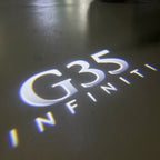 INFINTI QX56 LOGO PROJECROTR LIGHTS Nr.74 (Menge 1 = 1 Sets/2 Türleuchten)