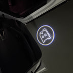 أضواء بروجكتور شعار MERCEDES BENZ رقم 03 (الكمية 1 = 1 مجموعة / 2 أضواء باب)