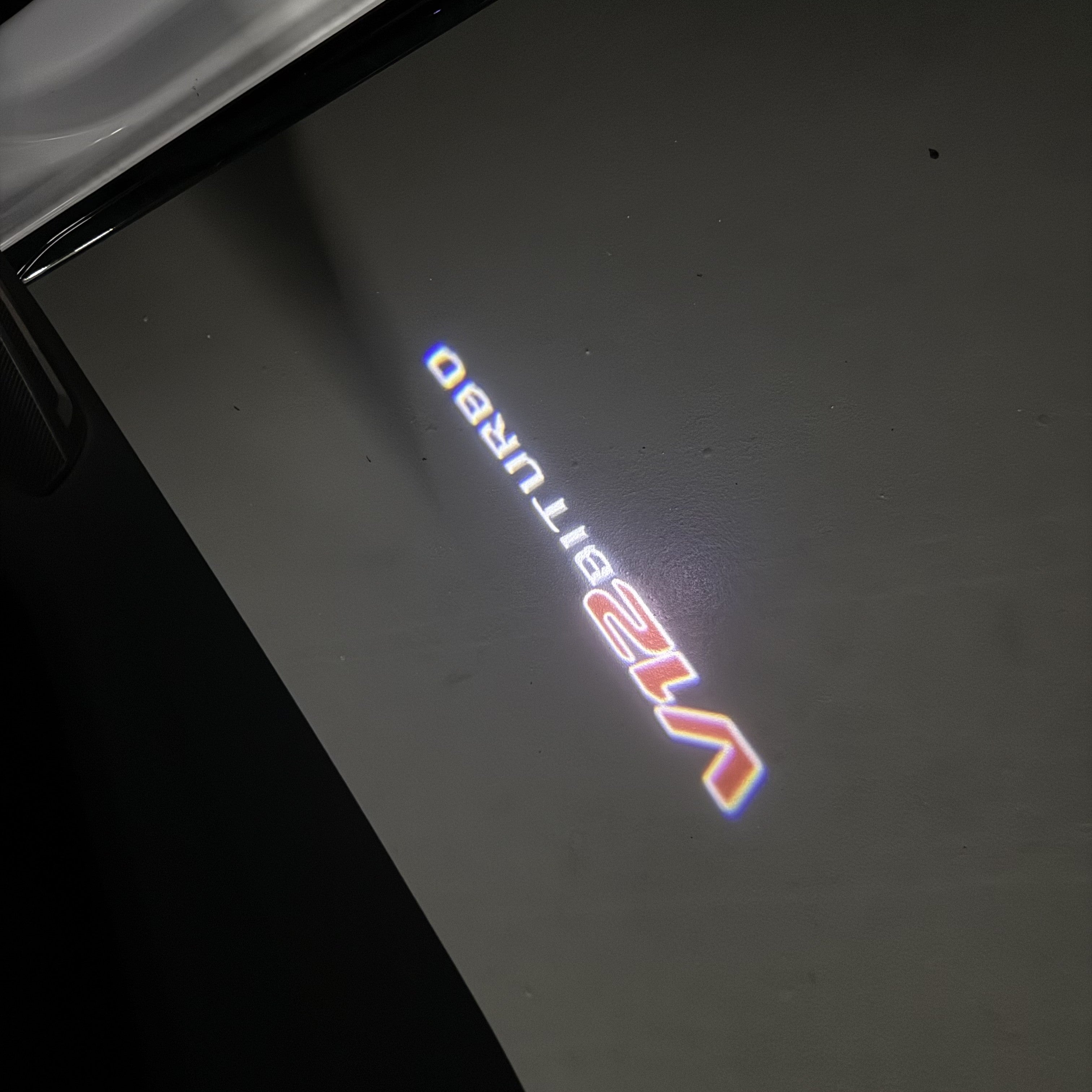 أضواء بروجكتور شعار MERCEDES BENZ رقم 03 (الكمية 1 = 1 مجموعة / 2 أضواء باب)