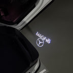 أضواء بروجكتور شعار MERCEDES BENZ رقم 03 (الكمية 1 = 1 مجموعة / 2 أضواء باب)
