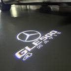 LUCI PROIETTORI LOGO MERCEDES BENZ Nr.03 (quantità 1 = 1 set / 2 luci porta)