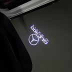 أضواء بروجكتور شعار MERCEDES BENZ رقم 03 (الكمية 1 = 1 مجموعة / 2 أضواء باب)