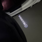 أضواء بروجكتور شعار MERCEDES BENZ رقم 03 (الكمية 1 = 1 مجموعة / 2 أضواء باب)