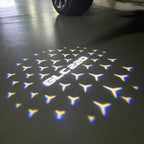 LUCI PROIETTORI LOGO MERCEDES BENZ Nr.03 (quantità 1 = 1 set / 2 luci porta)