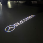 أضواء بروجكتور شعار MERCEDES BENZ رقم 03 (الكمية 1 = 1 مجموعة / 2 أضواء باب)