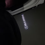 أضواء بروجكتور شعار MERCEDES BENZ رقم 03 (الكمية 1 = 1 مجموعة / 2 أضواء باب)