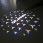 LUCI PROIETTORI LOGO MERCEDES BENZ Nr.03 (quantità 1 = 1 set / 2 luci porta)