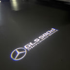 أضواء بروجكتور شعار MERCEDES BENZ رقم 03 (الكمية 1 = 1 مجموعة / 2 أضواء باب)