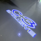 BMW M3 LOGO PROJECTOR LIGHTS Nr.24 (الكمية 1 = 1 مجموعة / 2 أضواء باب)