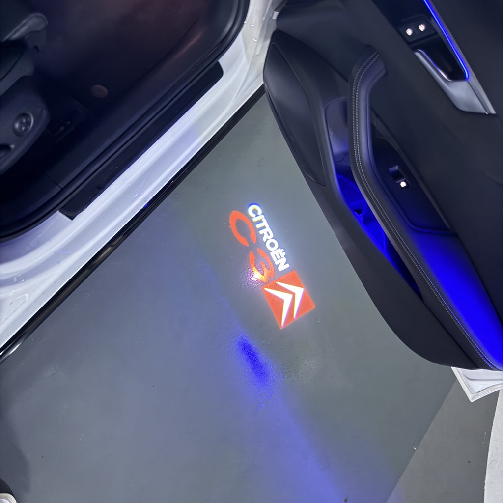LUCES DE PROYECTOR DEL LOGOTIPO BMW M3 Nr.24 (cantidad 1 = 1 juegos / 2 luces de puerta)
