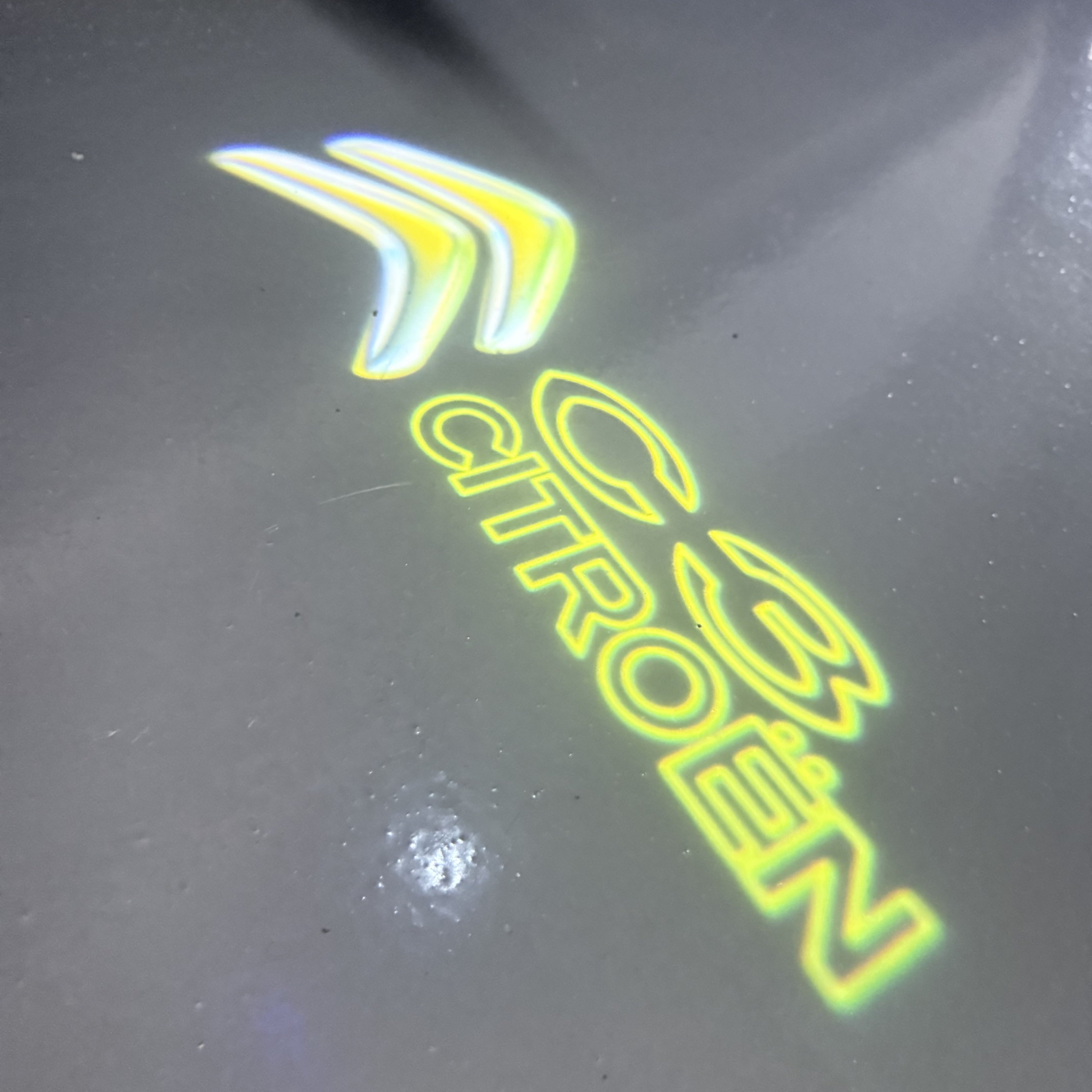 CITROËN C3   LOGO PROJECTOT LIGHTS (quantity 1 = 1 sets/2 door lights) Nr.6024q0t0153
