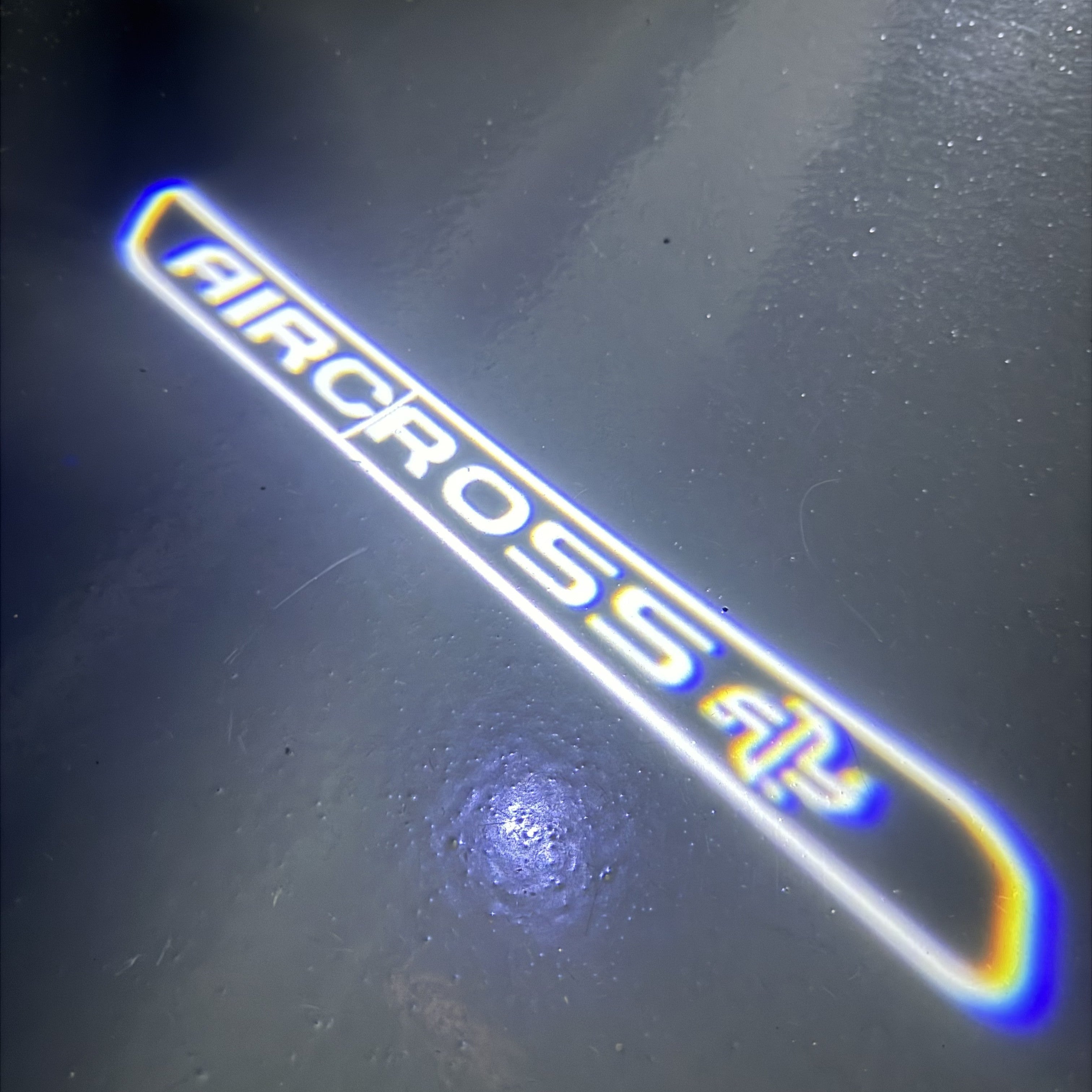 CITROËN AIRCROSS  LOGO PROJECTOT LIGHTS (quantity 1 = 1 sets/2 door lights) Nr.6024q0t0130