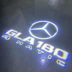 LUCI PROIETTORI LOGO MERCEDES BENZ Nr.03 (quantità 1 = 1 set / 2 luci porta)