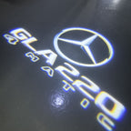 أضواء بروجكتور شعار MERCEDES BENZ رقم 03 (الكمية 1 = 1 مجموعة / 2 أضواء باب)