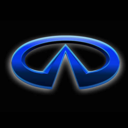 INFINTI LOGO PROJECROTR LIGHTS Nr.05 (Menge 1 = 1 Sätze/2 Türleuchten)