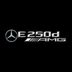 أضواء بروجكتور شعار MERCEDES BENZ رقم 03 (الكمية 1 = 1 مجموعة / 2 أضواء باب)