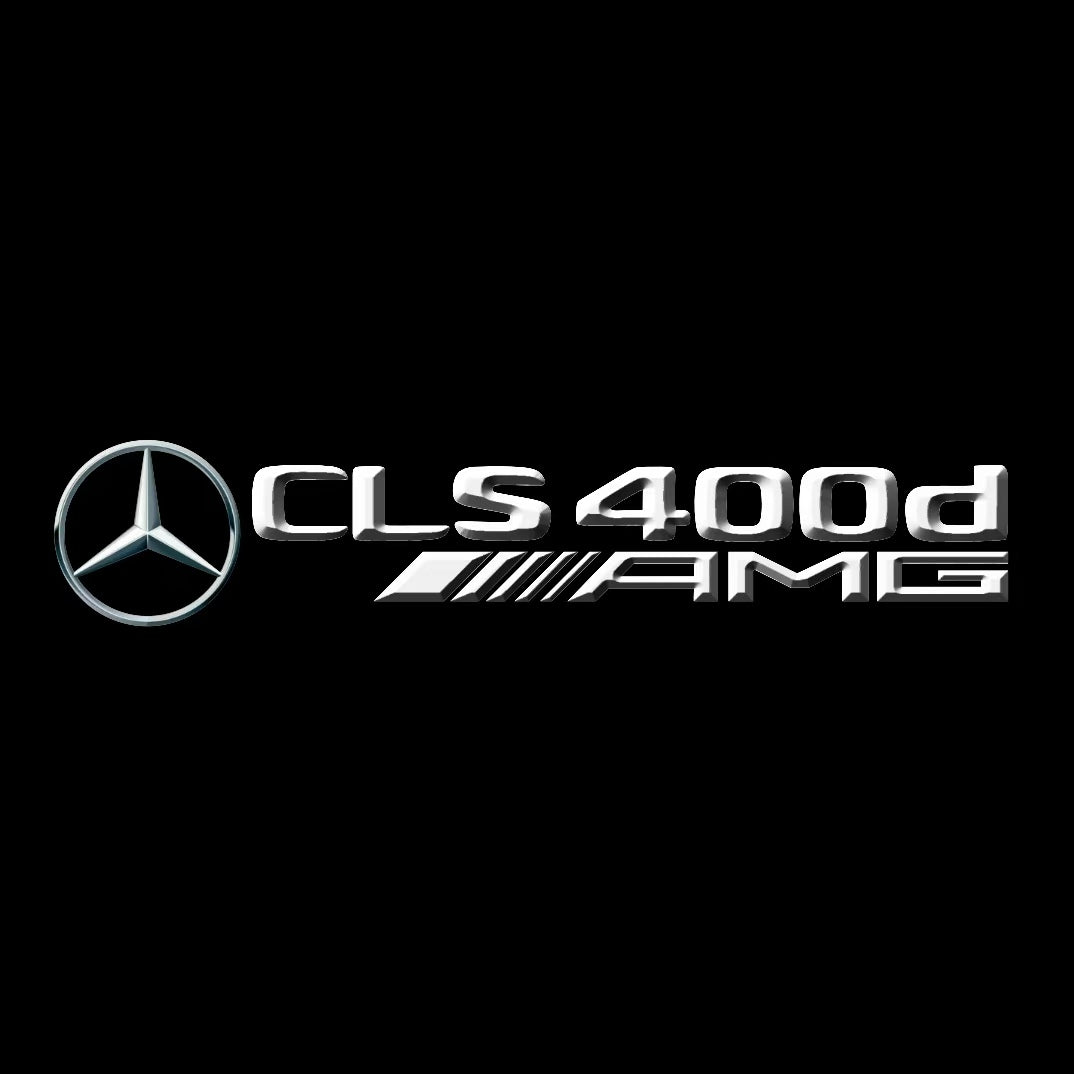 أضواء بروجكتور شعار MERCEDES BENZ رقم 03 (الكمية 1 = 1 مجموعة / 2 أضواء باب)