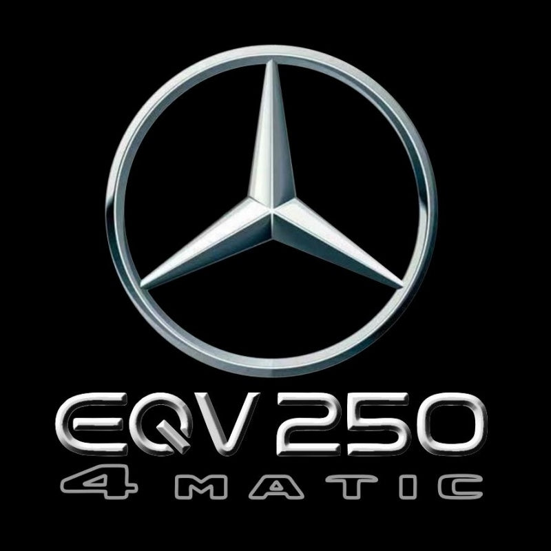 MERCEDES BENZ EQV 250 LOGO PROJECTOT LIGHTS  (quantity 1 = 1 sets/2 door lights)Nr.03f018