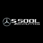 أضواء بروجكتور شعار MERCEDES BENZ رقم 03 (الكمية 1 = 1 مجموعة / 2 أضواء باب)