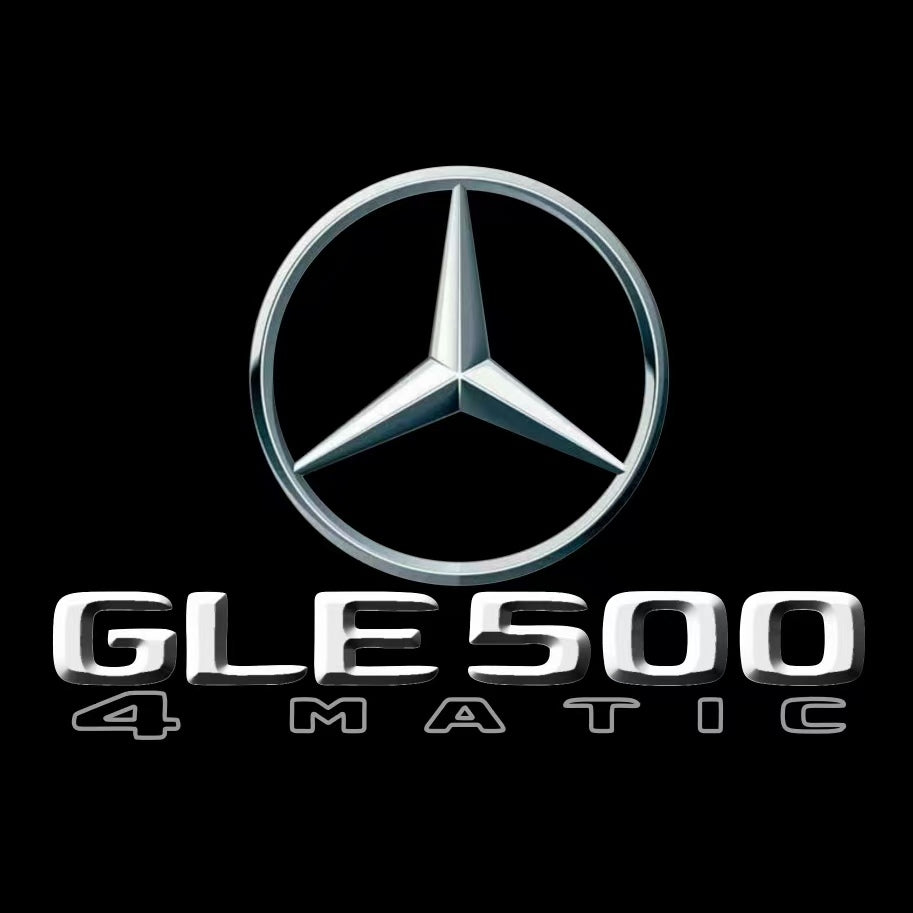 LUCI PROIETTORI LOGO MERCEDES BENZ Nr.03 (quantità 1 = 1 set / 2 luci porta)