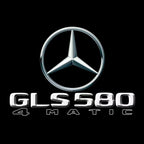 أضواء بروجكتور شعار MERCEDES BENZ رقم 03 (الكمية 1 = 1 مجموعة / 2 أضواء باب)