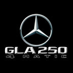 أضواء بروجكتور شعار MERCEDES BENZ رقم 03 (الكمية 1 = 1 مجموعة / 2 أضواء باب)