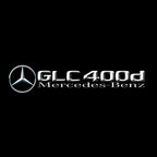 أضواء بروجكتور شعار MERCEDES BENZ رقم 03 (الكمية 1 = 1 مجموعة / 2 أضواء باب)