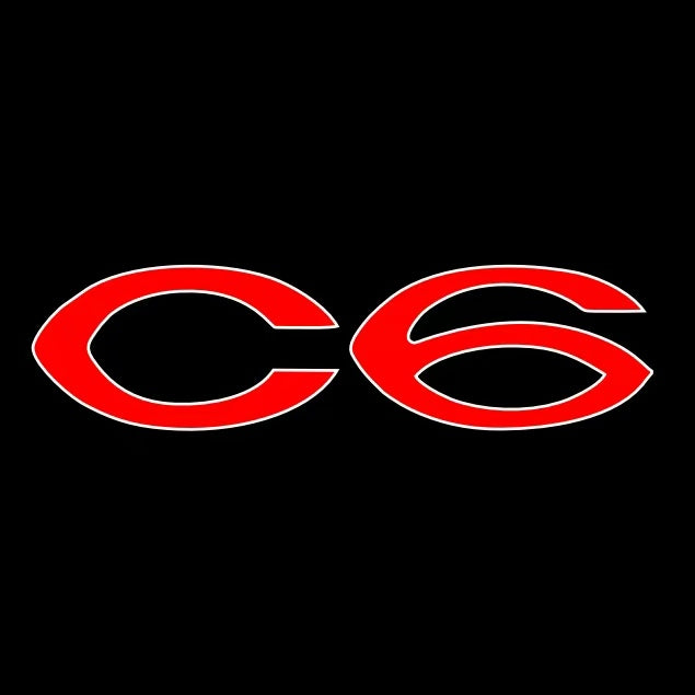 CITROËN C6 LOGO PROJECTOT LIGHTS (quantity 1 = 1 sets/2 door lights) Nr.6024q0t0143