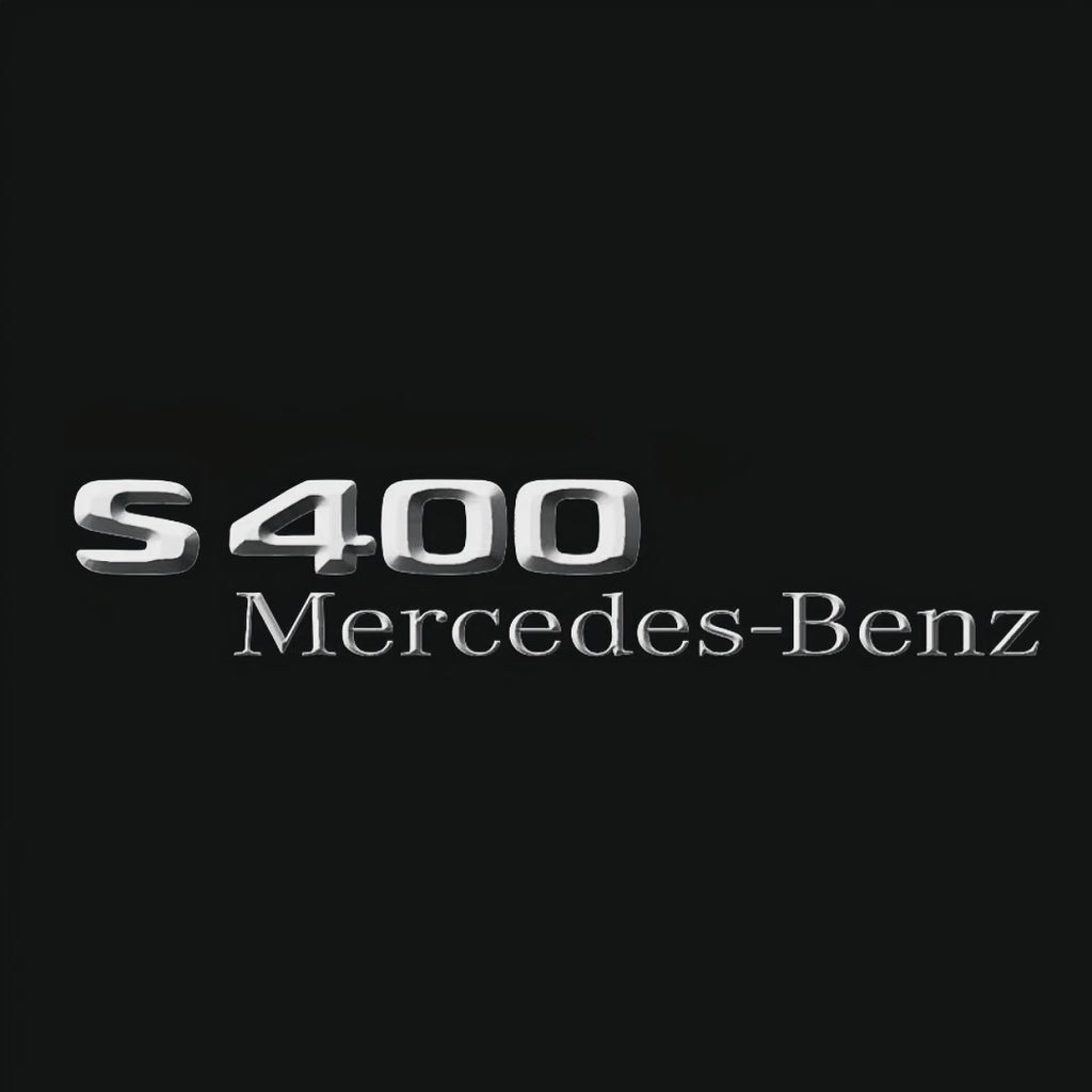 أضواء بروجكتور شعار MERCEDES BENZ رقم 03 (الكمية 1 = 1 مجموعة / 2 أضواء باب)