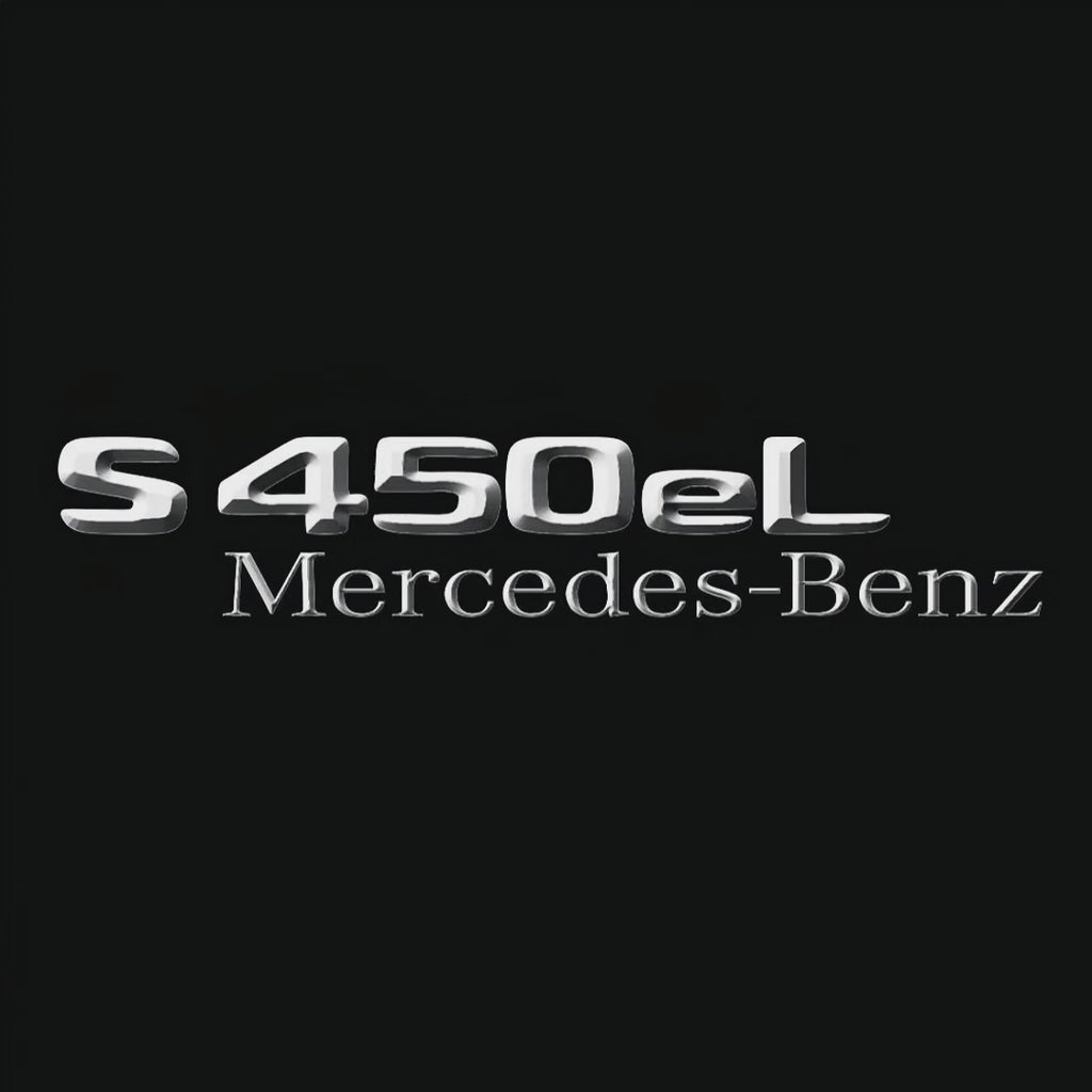 أضواء بروجكتور شعار MERCEDES BENZ رقم 03 (الكمية 1 = 1 مجموعة / 2 أضواء باب)