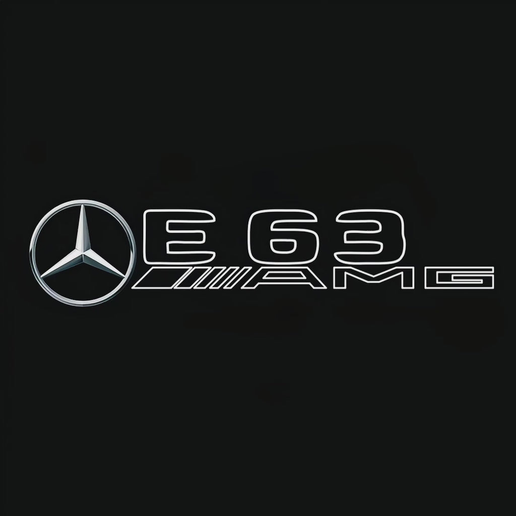 أضواء بروجكتور شعار MERCEDES BENZ رقم 03 (الكمية 1 = 1 مجموعة / 2 أضواء باب)