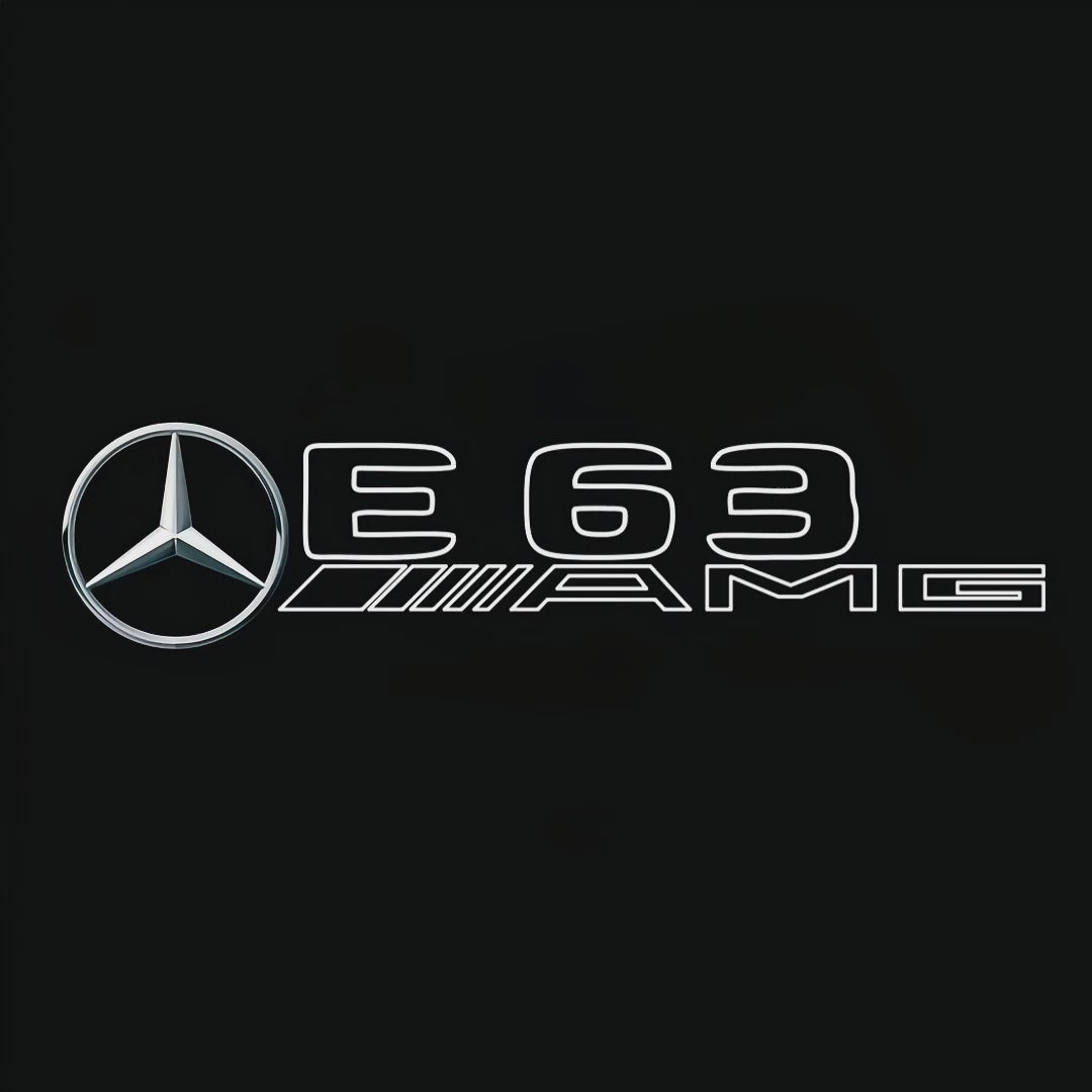 أضواء بروجكتور شعار MERCEDES BENZ رقم 03 (الكمية 1 = 1 مجموعة / 2 أضواء باب)